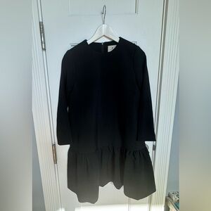 Tuckernuck Elegant Black Ruffled Dress